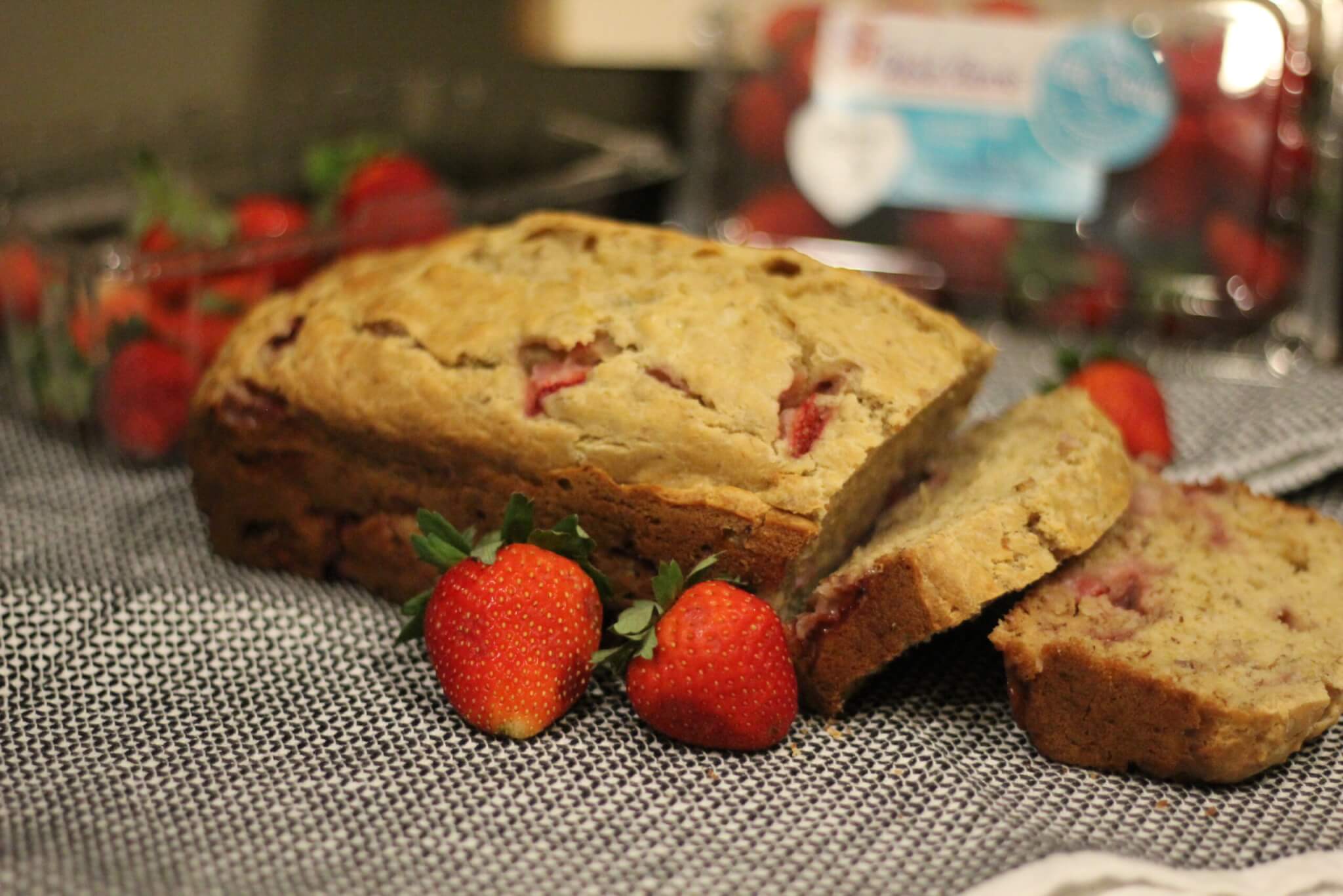 Strawberry Banana Bread | Wish Farms Strawberry Recipes