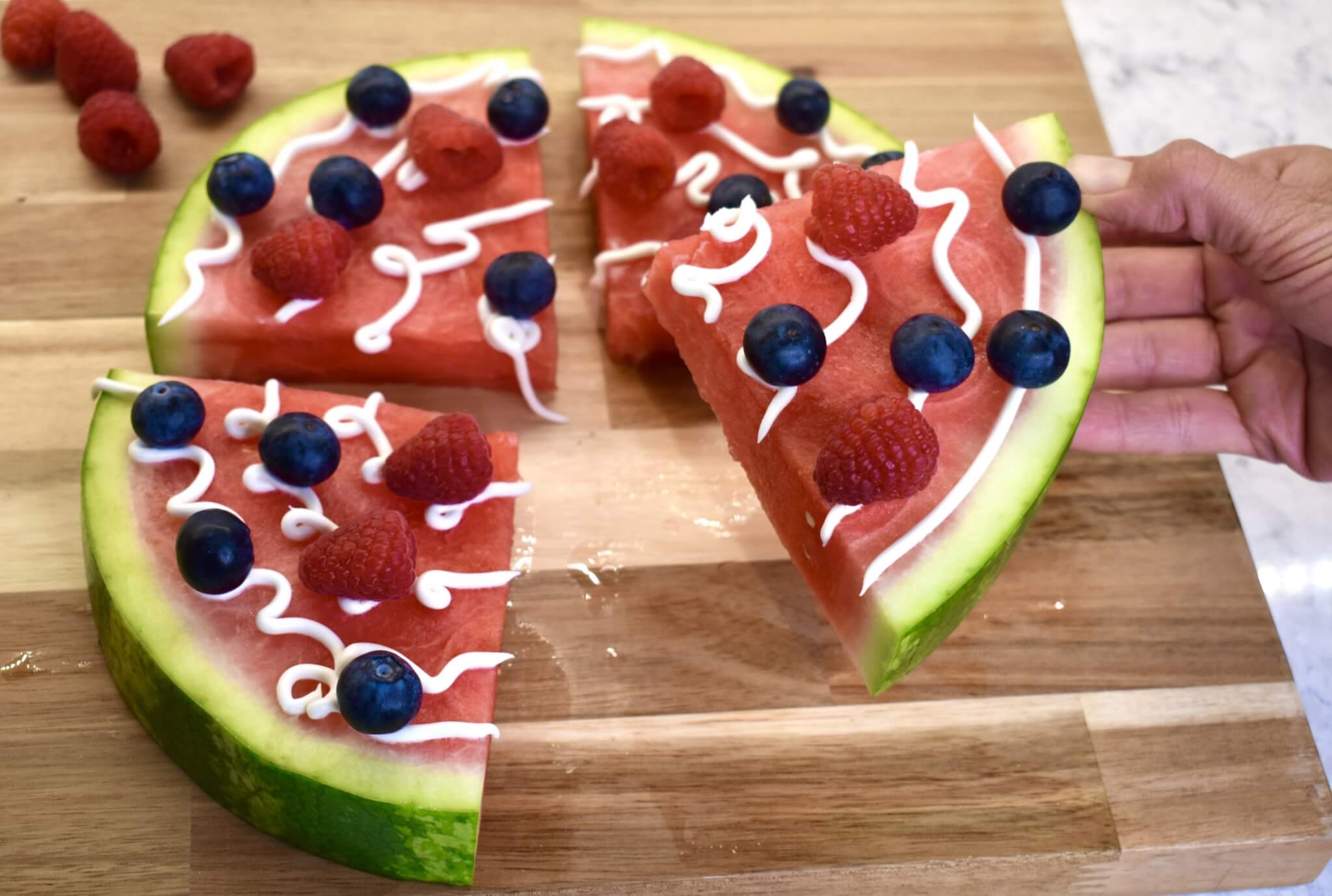 Watermelon Pizza | Wish Farms Berry Recipes