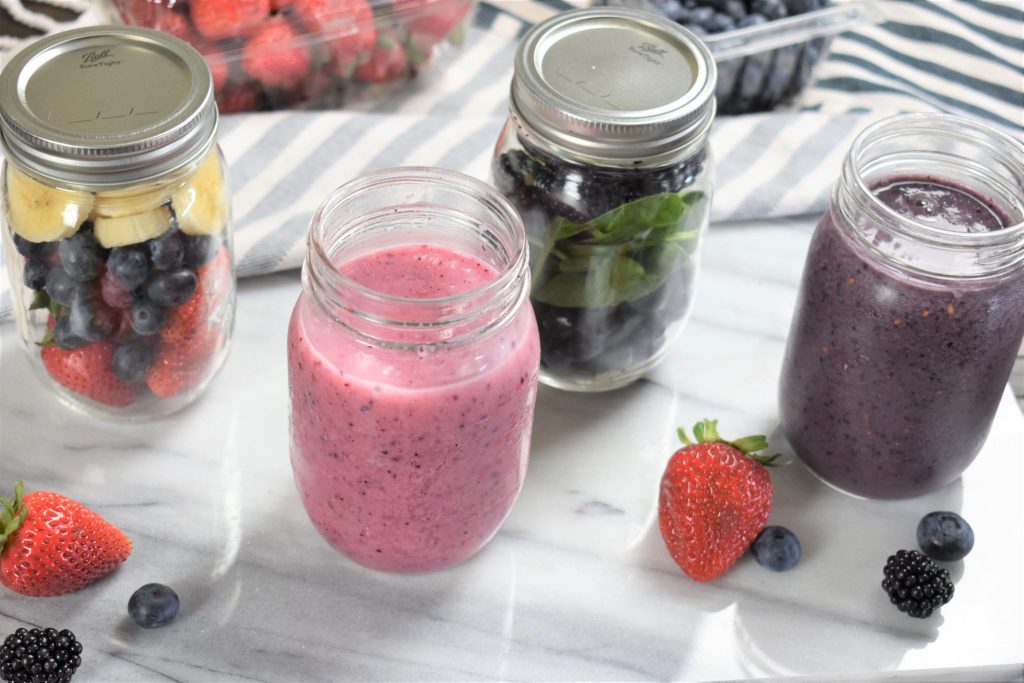 Make- Ahead Smoothie Jars