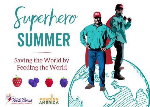 Be a Superhero this Summer by Feeding America