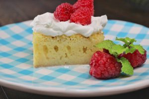 Raspberry Tres Leches Cake