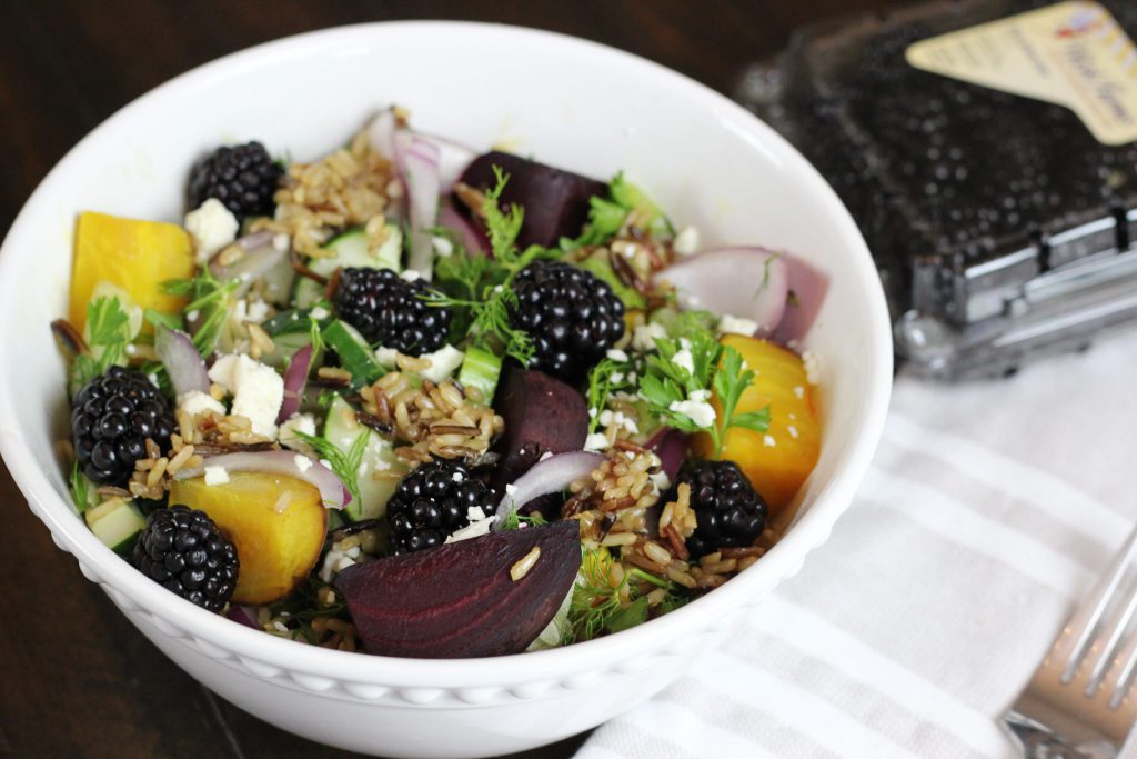 Wild Rice & Beet Salad