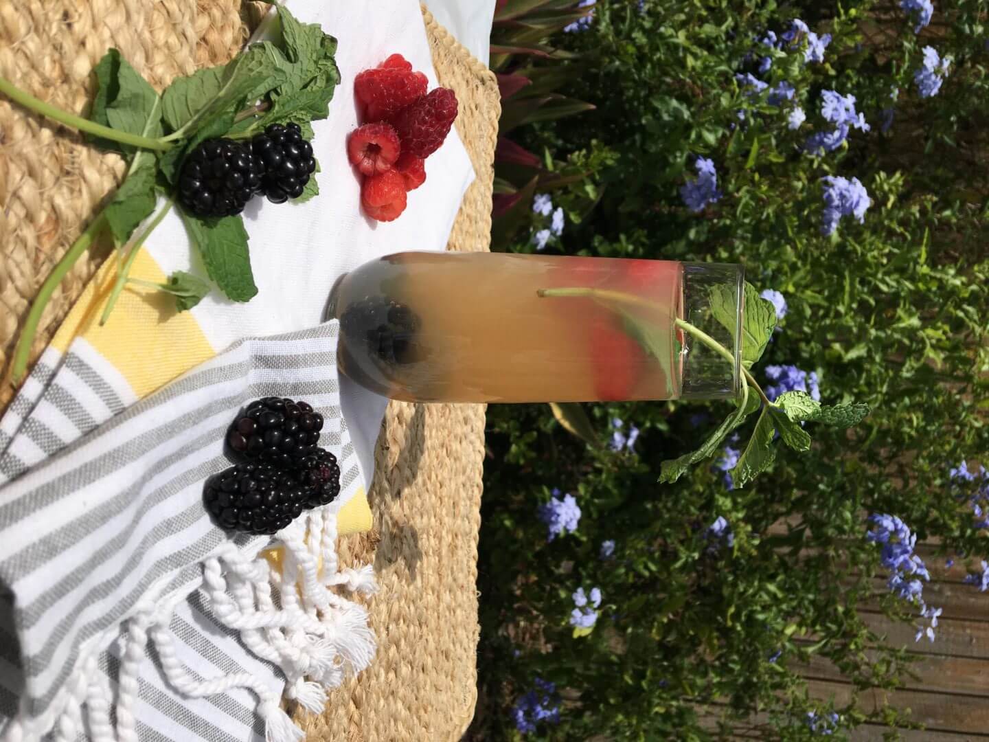 Summertime Berry Grapefruit Mimosa - Wish Farms