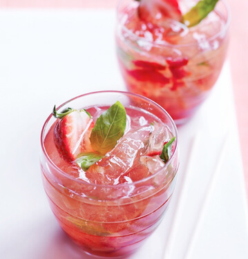Strawberry Cocktail Recipe From Florida & California Strawberry Grower Wish Farms