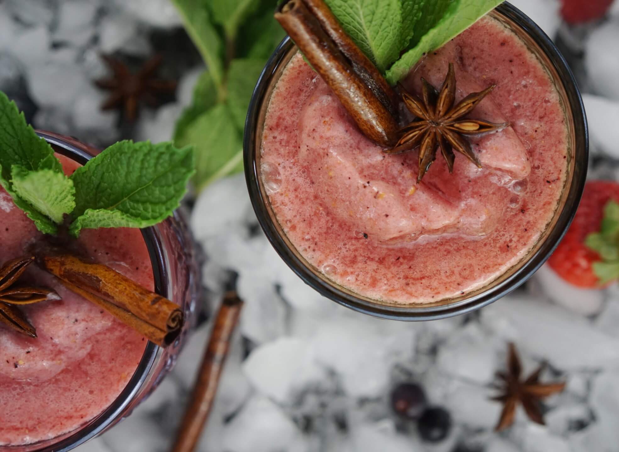 Spiced Berry Horchata