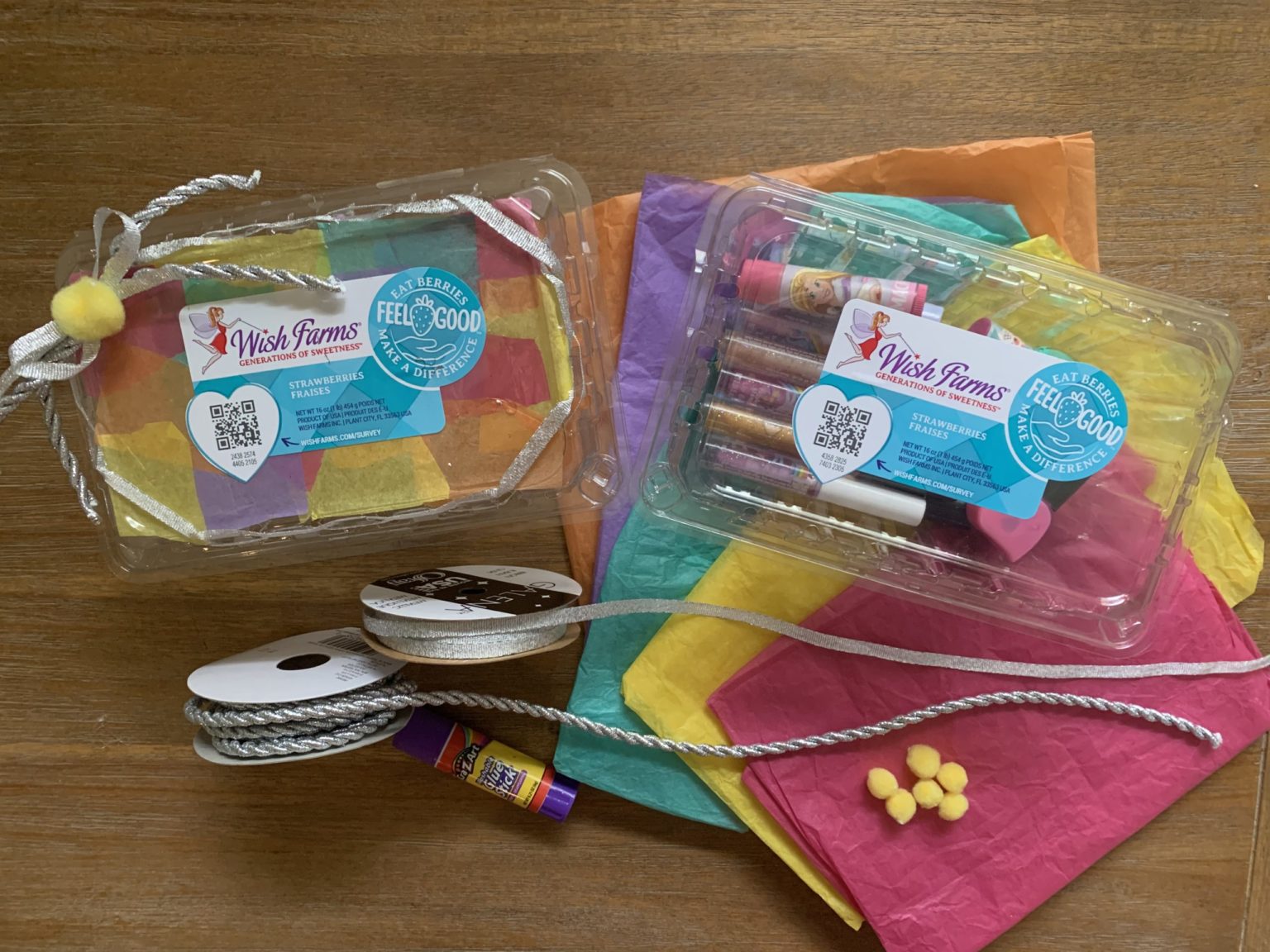 Berry Container Craft for Kids - Wish Farms