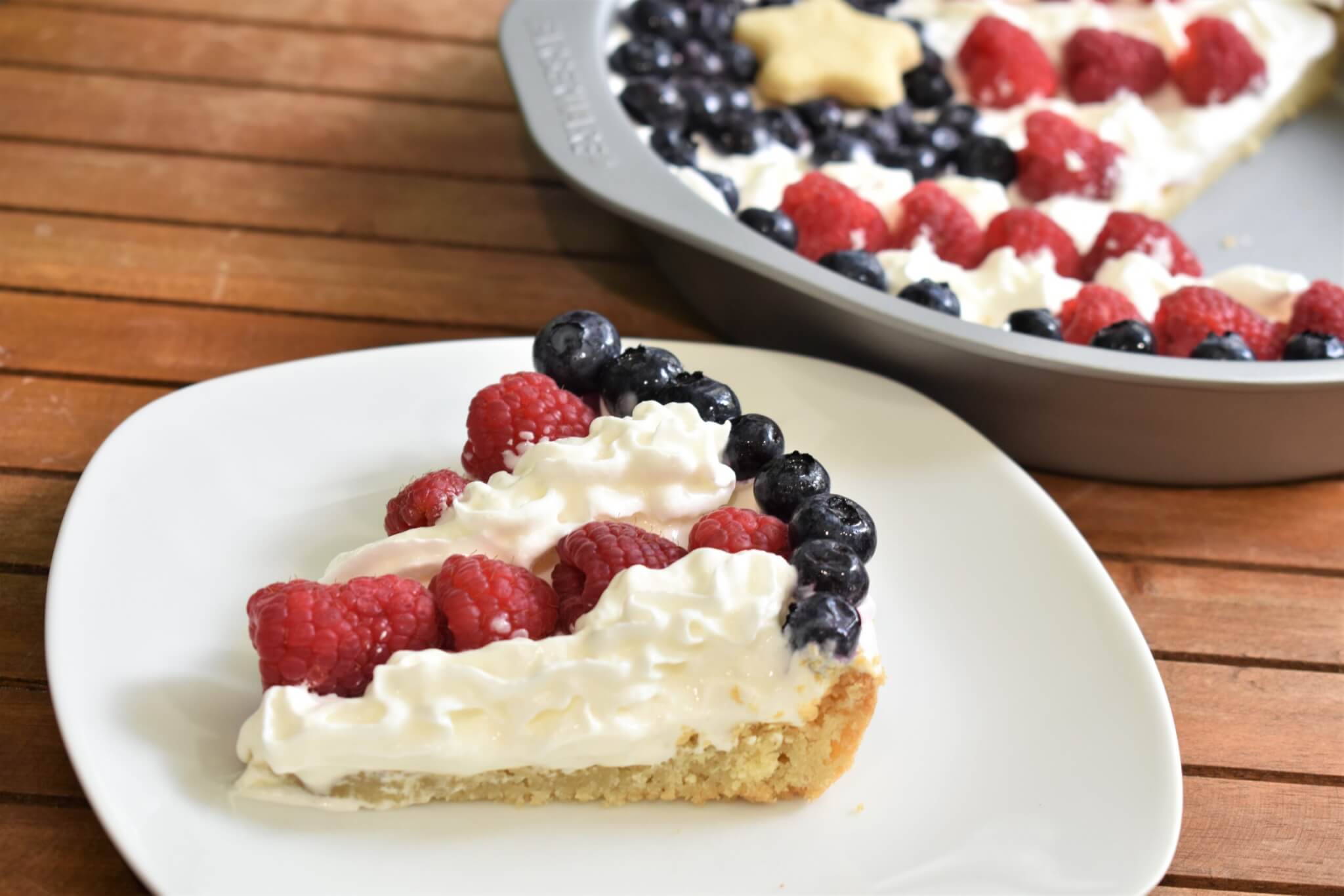 American Flag Cookie Pie | Wish Farms 4th of July Recipe
