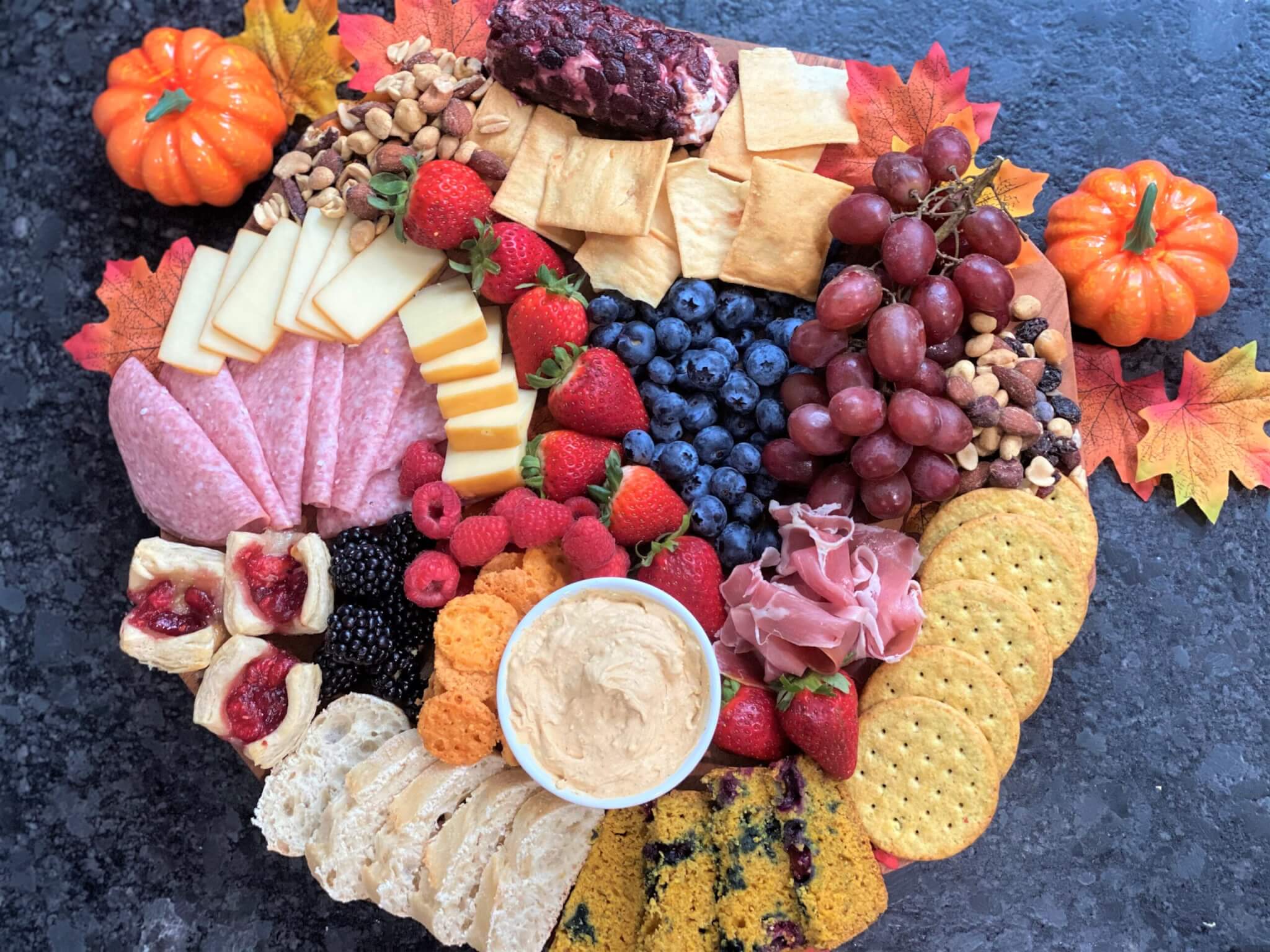 Fall Charcuterie Board | Wish Farms Berry Recipes