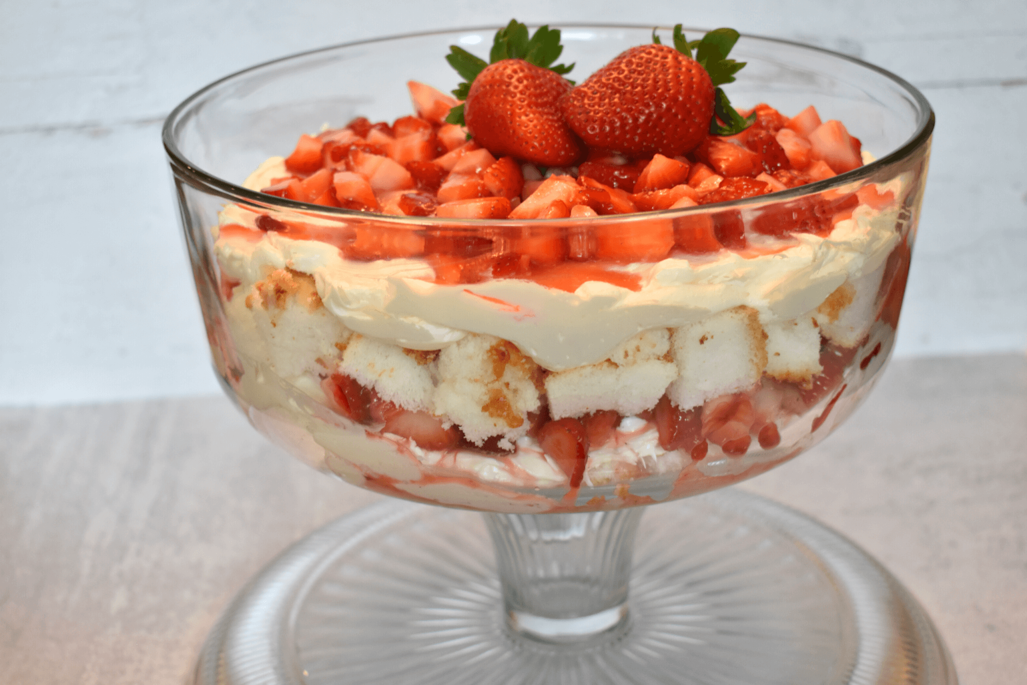 Strawberry Shortcake Trifle | Wish Farms Strawberry Recipes