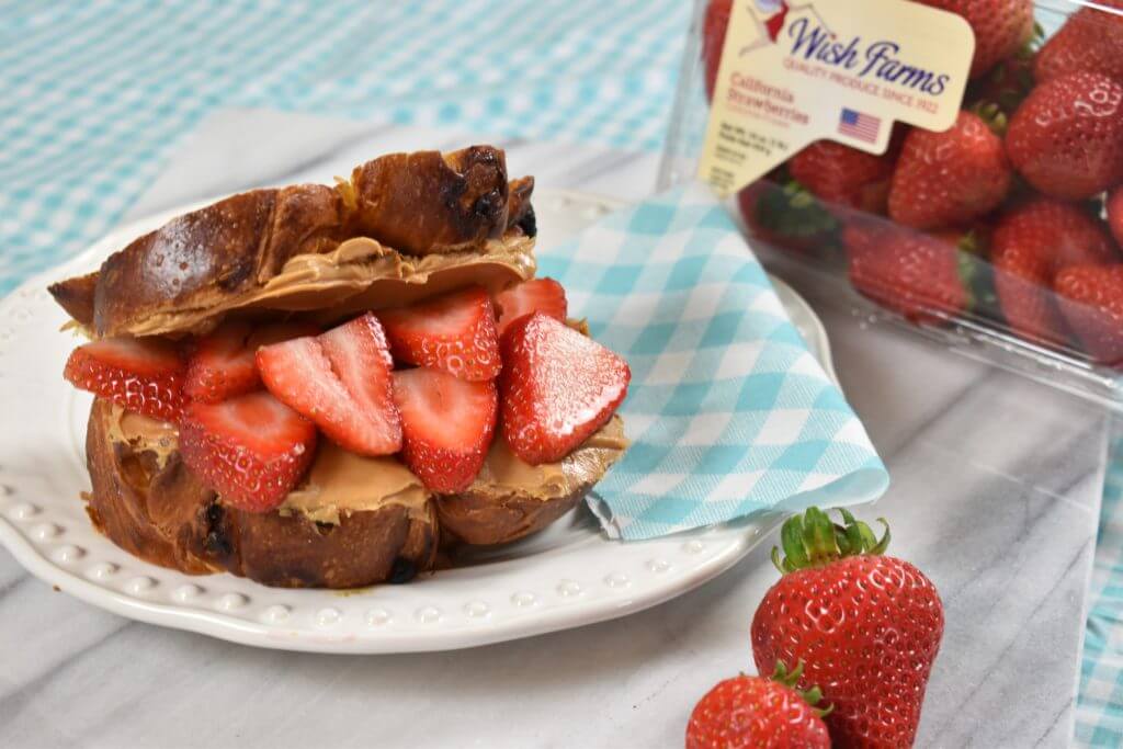 Strawberry Nut Butter Sandwich Recipe