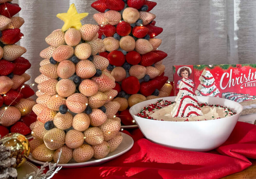 Fun holiday appetizers and desserts from berry grower Wish Farms.
