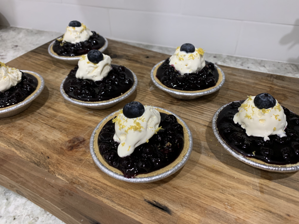 No Bake Mini Blueberry Cheesecake Recipe from Wish Farms