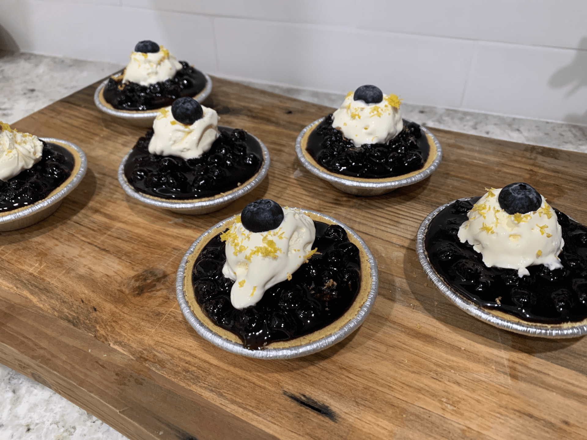 No Bake Mini Blueberry Cheesecake Recipe | Wish Farms