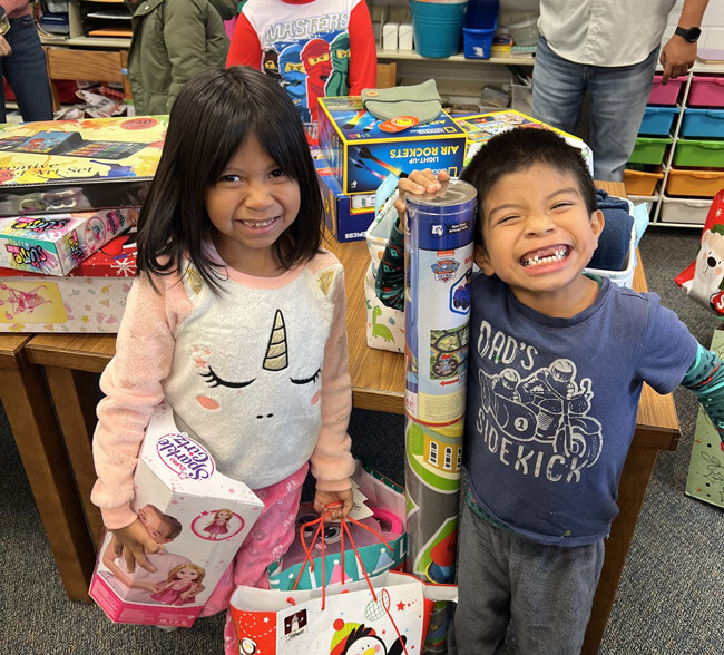 Unwrapping Joy: 2023 Hilltop Elementary Toy Drive