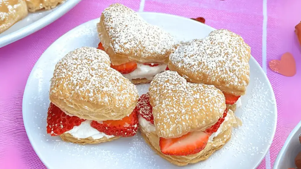 Puff Pastry Hearts | Wish Farms Recipe
