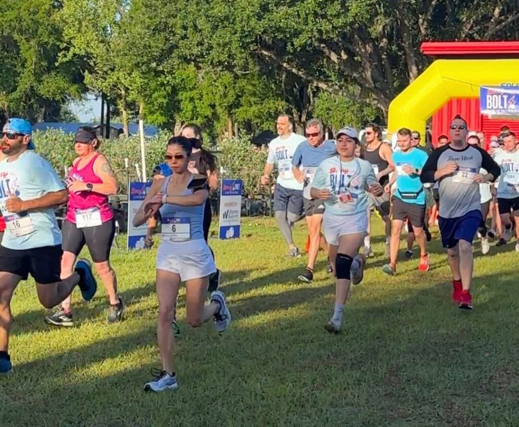 Wish Farms “Runs For Sweetness” with Berry Bolt 5k Charity Event