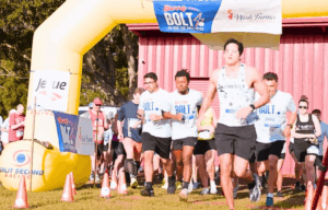 Image of Wish Farms 5k charity event runners