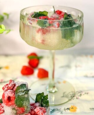 Raspberry Mint Ice Cubes banner