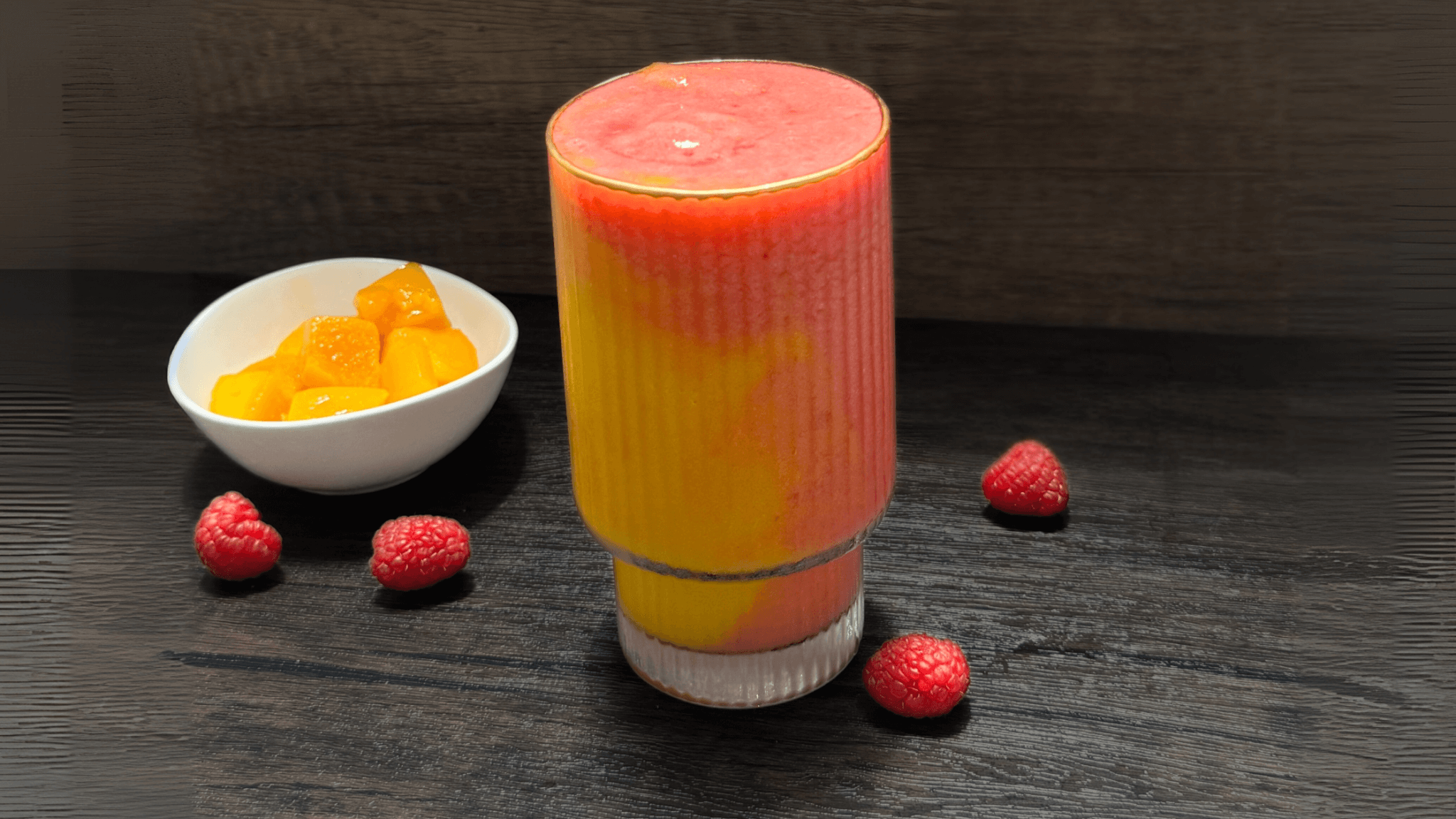 Fresh Mango Raspberry Smoothie Recipe I Wish Farms