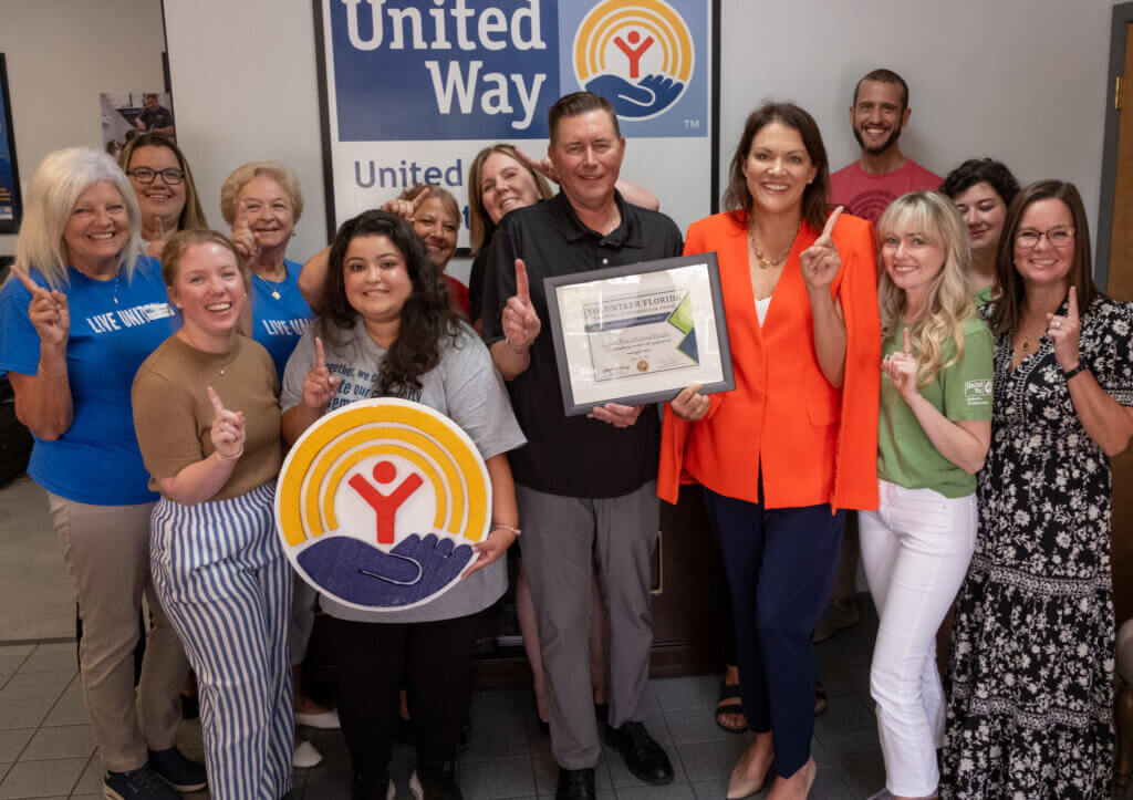The Wish Farms Family Foundation is donating $1,000 to United Way of Central Florida