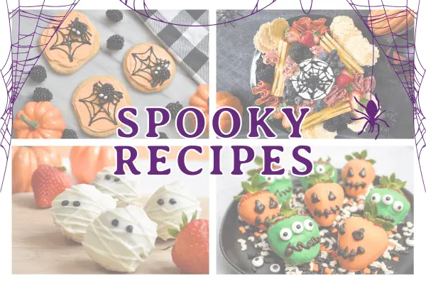 Spooky recipes banner