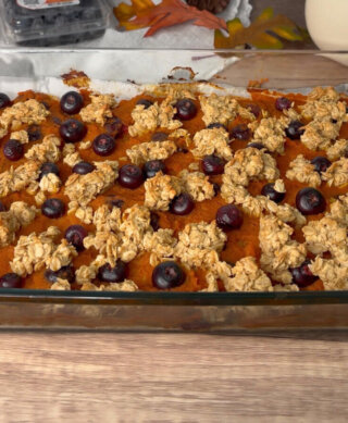 Blueberry Pumpkin Crumble banner