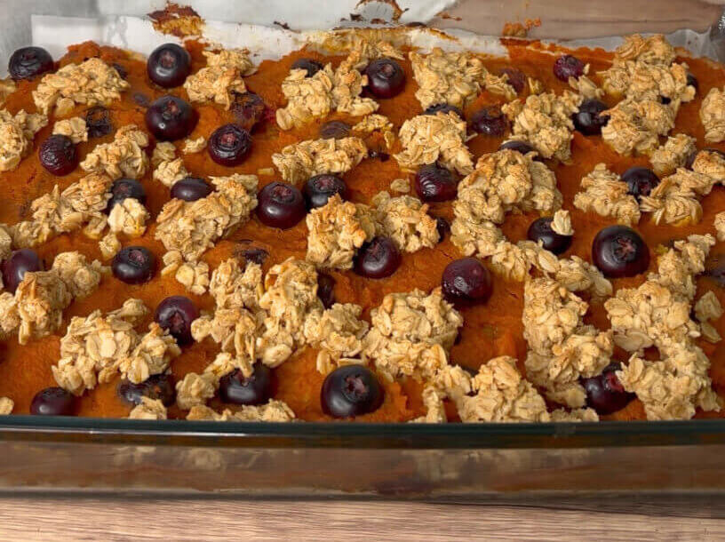 Blueberry Pumpkin Crumble banner